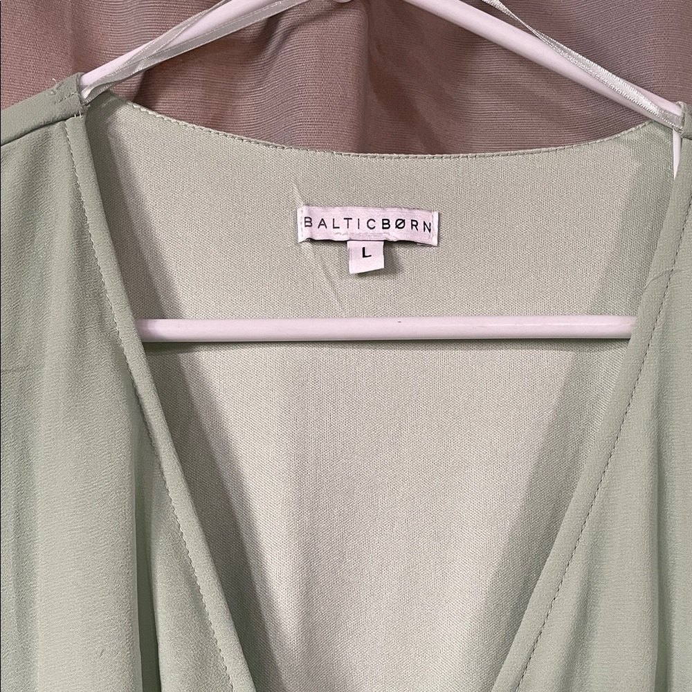 Baltic Born Women's Light Green Maxi Dress